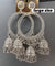 Silver Large Size 3Jhumki jhumka