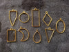 Golden Pendant Bezel Big Size MIX Design