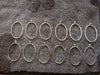 Silver pendant bezel big size 12 pcs