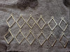 Silver pendant bezel big size 12pcs