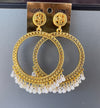 Large size Pearl jhumkas