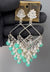 Silver chand bali light green