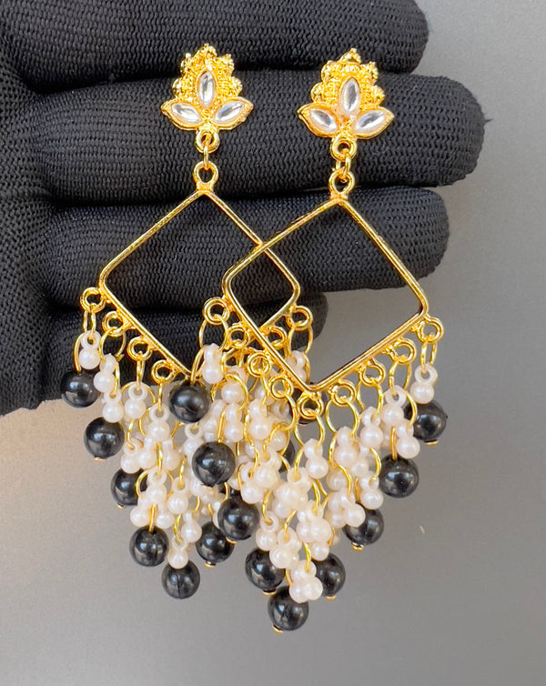 Golden chand bali black