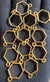 Golden bracelet bezel set 12pcs