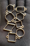 Silver Bracelet Bezel MIX Disain set 8pcs