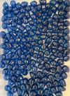 Blue Drop Beads 8mm 100gram