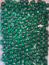 Green Drop Crystal Beads 8mm 100gram
