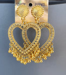 Heard Golden jhumkas