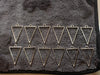 Silver pendant bezel big size set 12pcs