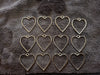 Silver pendant bezel big size 12pcs