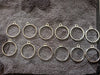Silver pendant bezel big size 12pcs