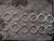 Silver pendant bezel big size 12pcs