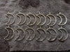 Silver pendant bezel big size set 12 pcs