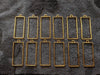 Golden pendant bazel big size 12pcs