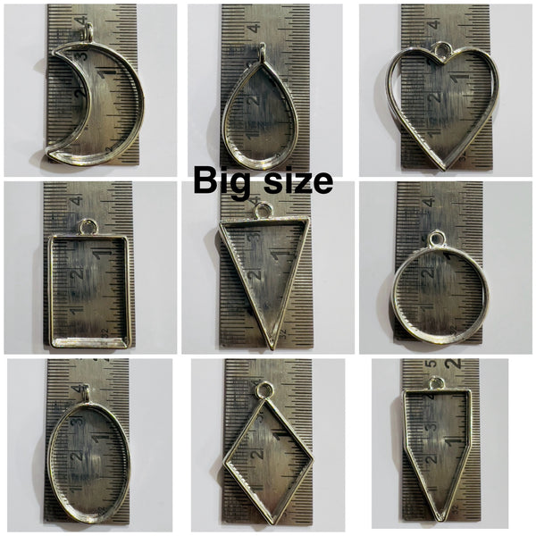 Golden Pendant Bezel Big Size MIX Design