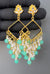 Golden chand bali light green