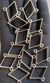 Silver bracelet bezel set 12pcs
