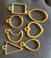 Golden Pendant Bezel MIX Set