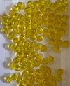 Yellow Drop Beads 8mm 100gram