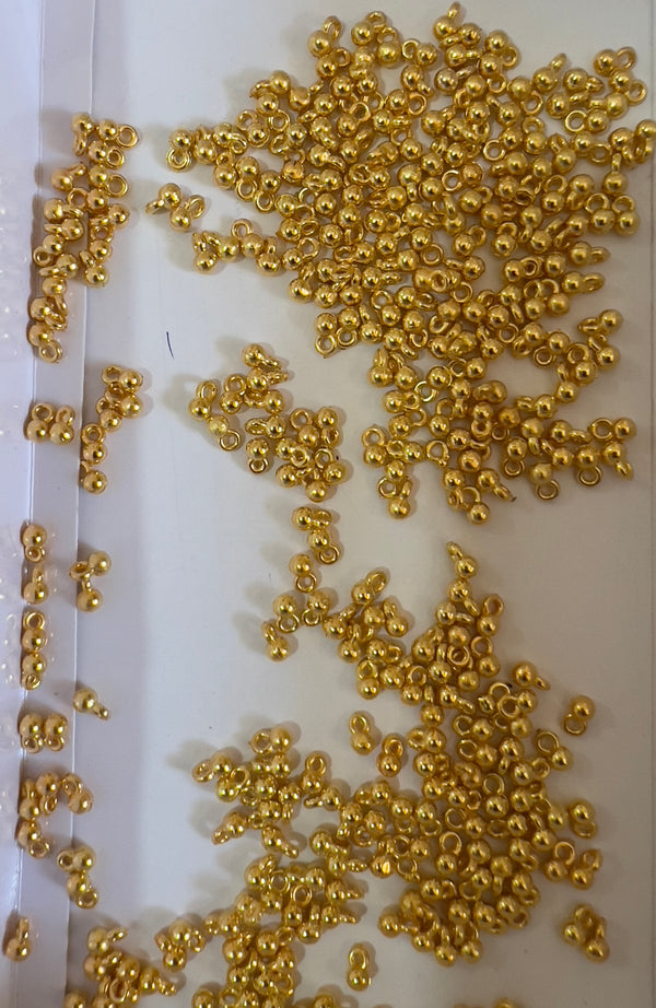 Golden Ghunghari Latkan 4MM 100gram