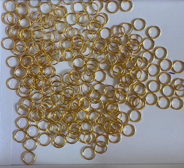 Gold Plated Jump Ring 7*7 100gram