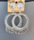 Raund silver jhumka