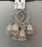 Silver 3jhumki Jhumka