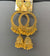 Golden round one jhumki