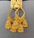 3 Jumki Square Golden jhumkas