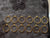 Golden pendant bezel big size 12pcs